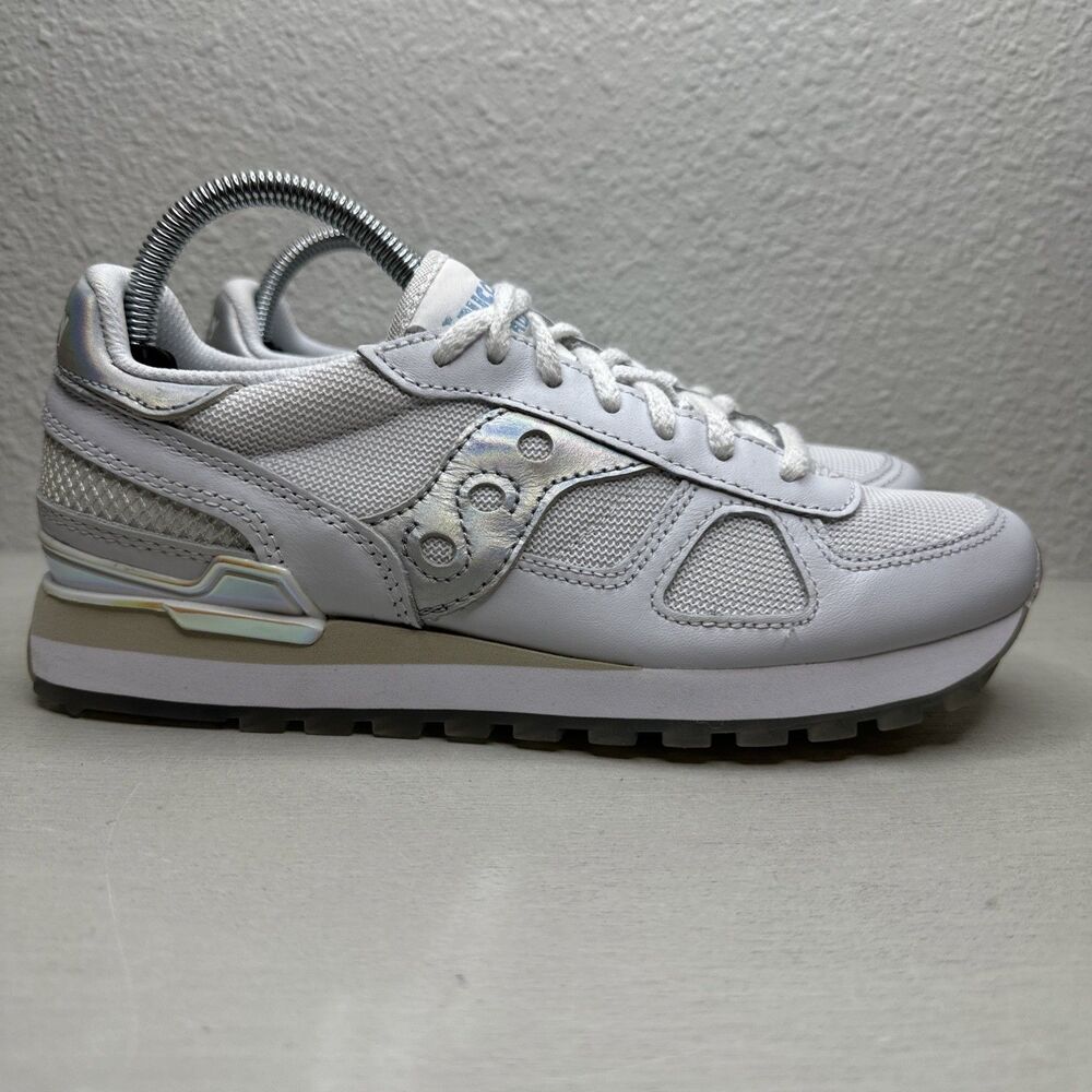 Saucony Shadow Originals Women’s White Athletic Shoes Size 9.5